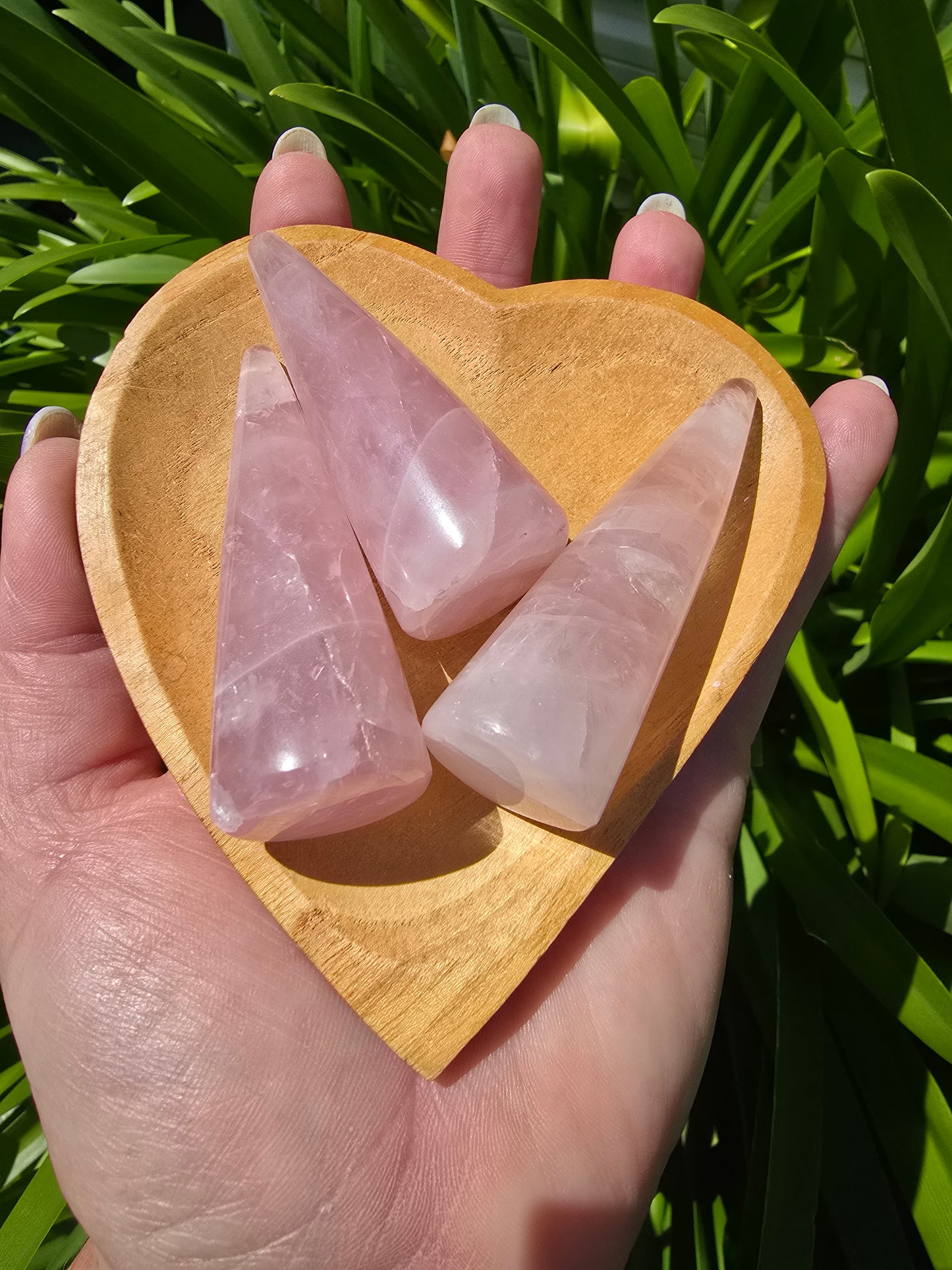 Rose Quartz Ring Holder