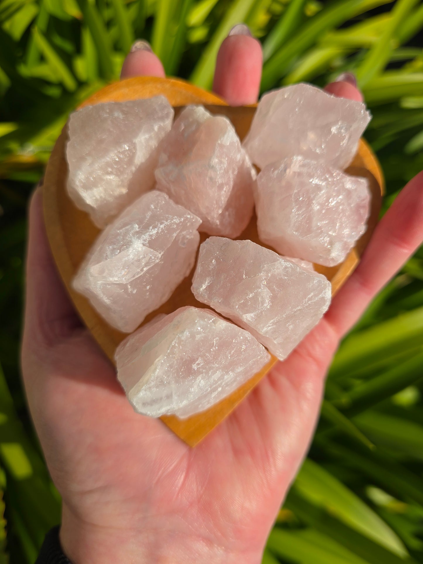 Rose Quartz Rough Piece Small