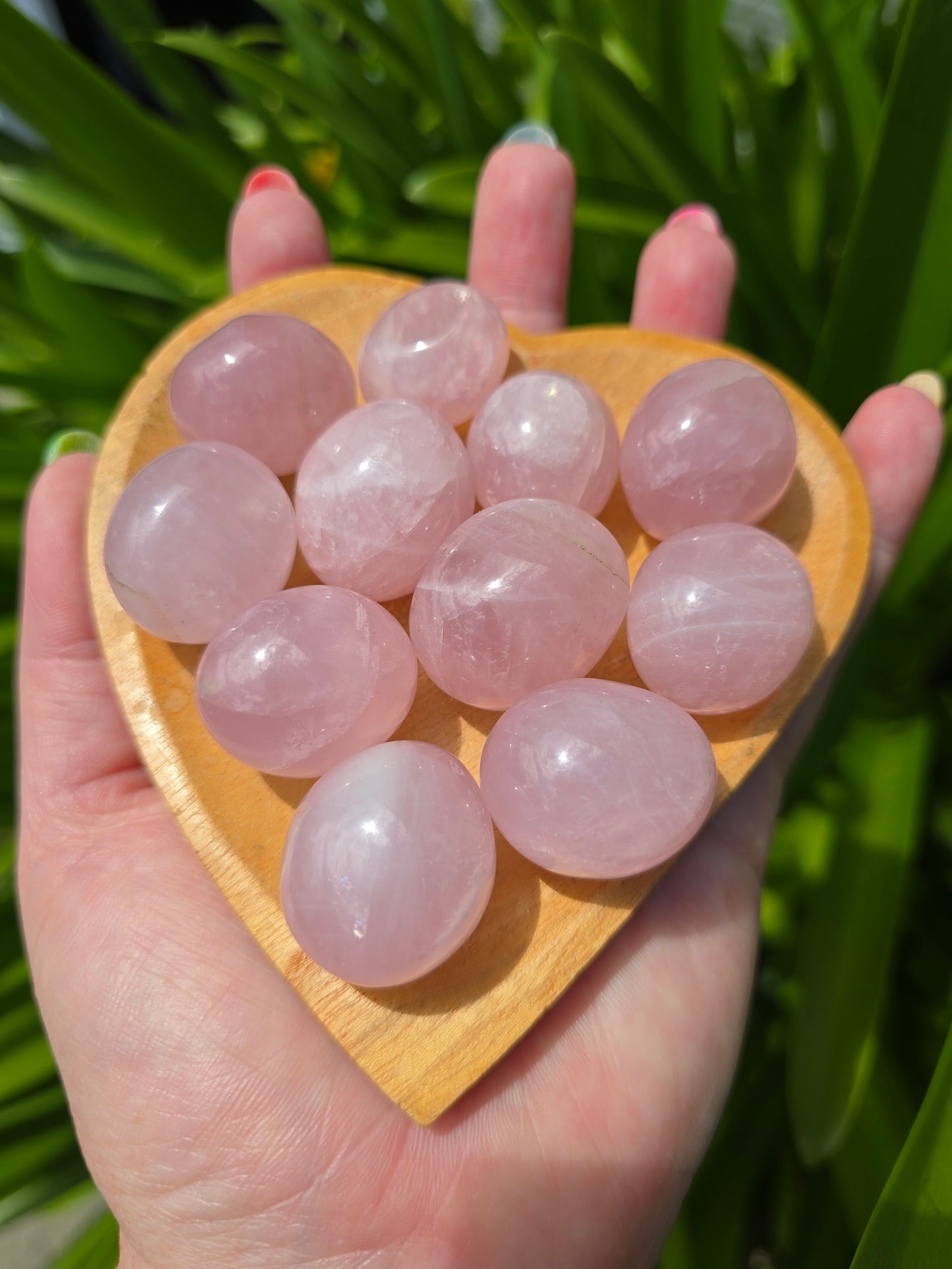 Rose Quartz Small Tumbled Stone