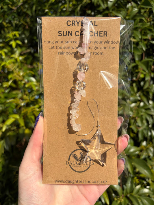 Rose Quartz | Star Sun Catcher
