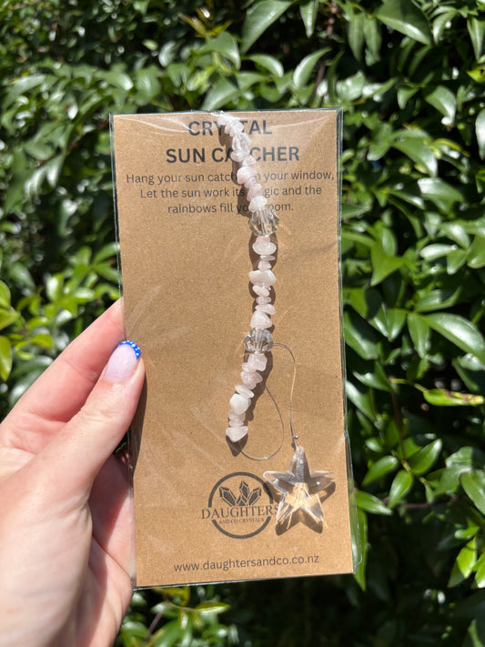 Rose Quartz | Star Sun Catcher