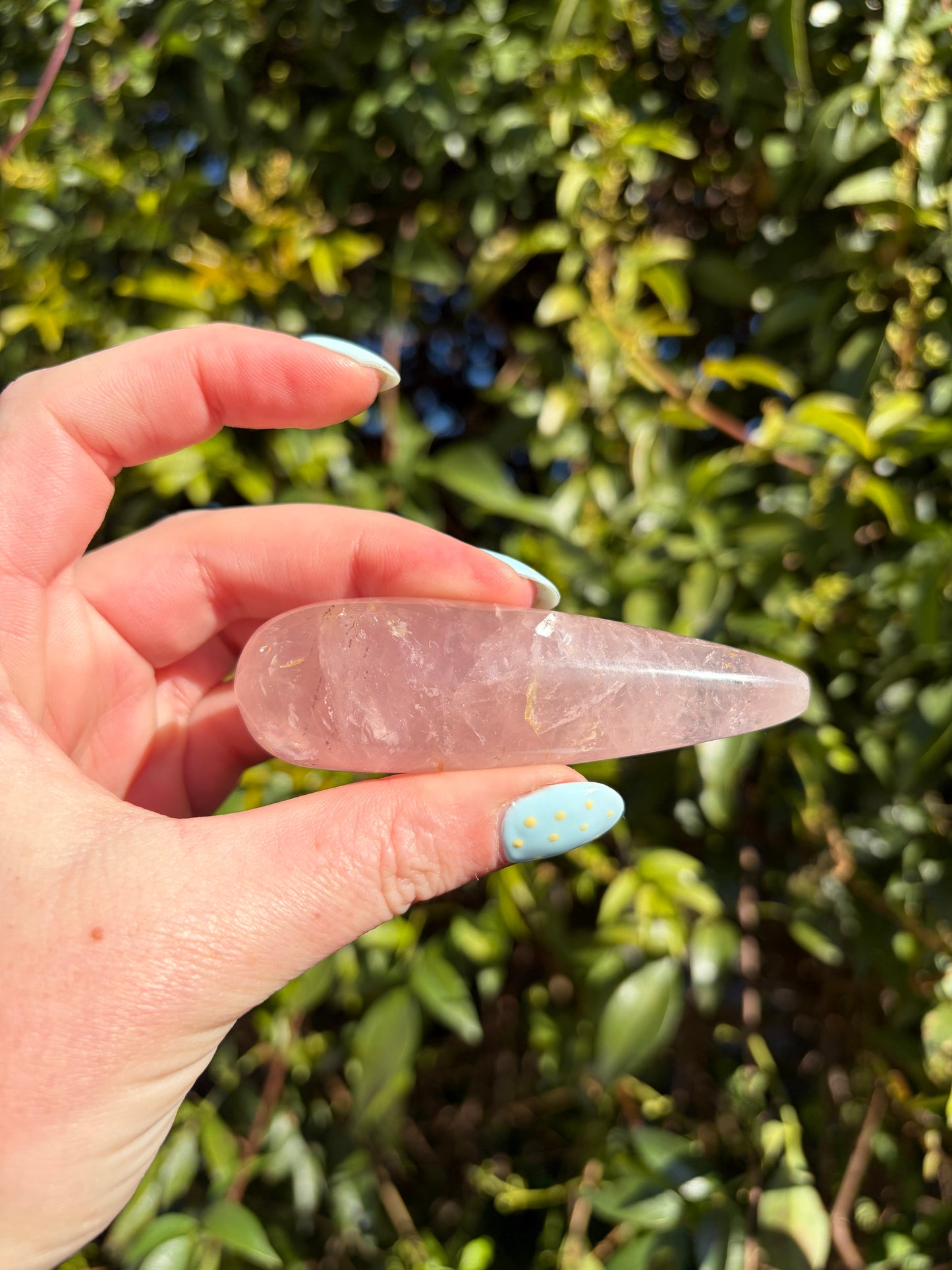 Rose Quartz Wand A