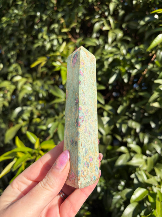 Ruby & Fucshite Point A