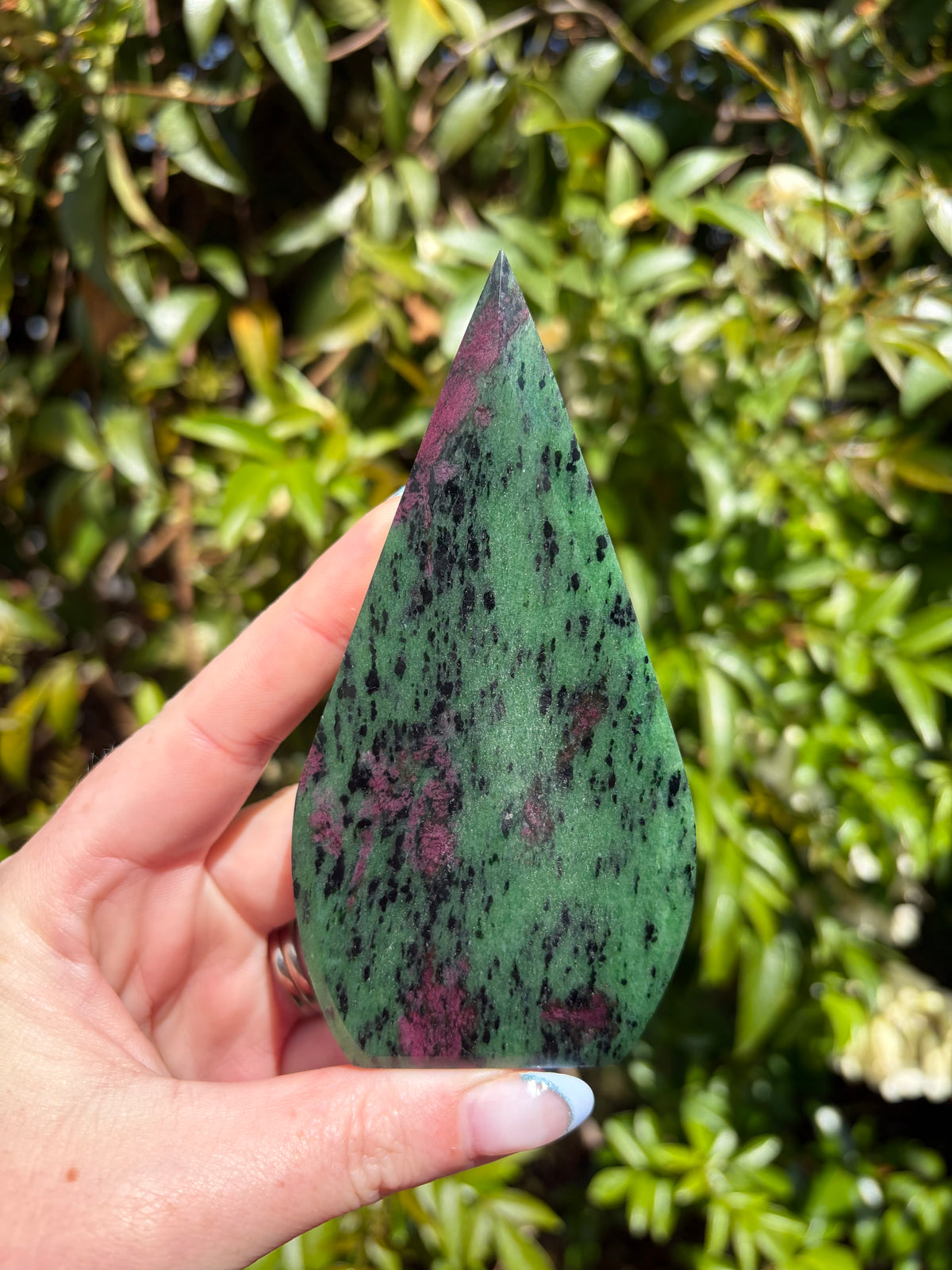 Ruby Zoisite Flame A