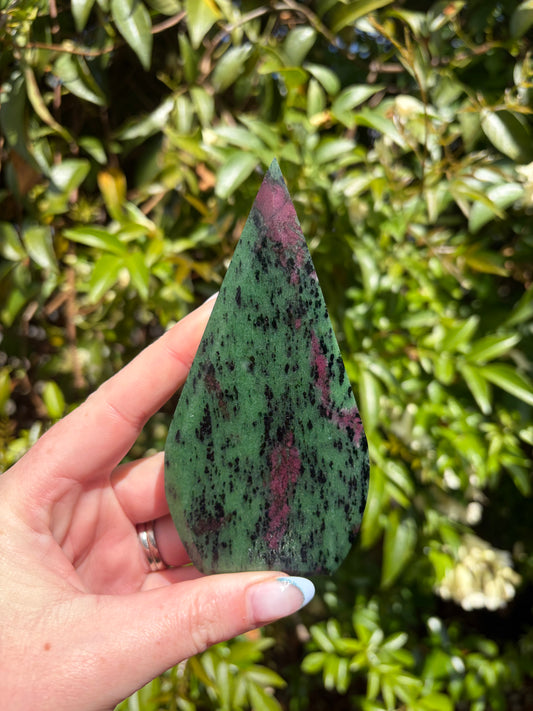 Ruby Zoisite Flame A