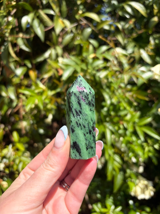 Ruby Zoisite Point A