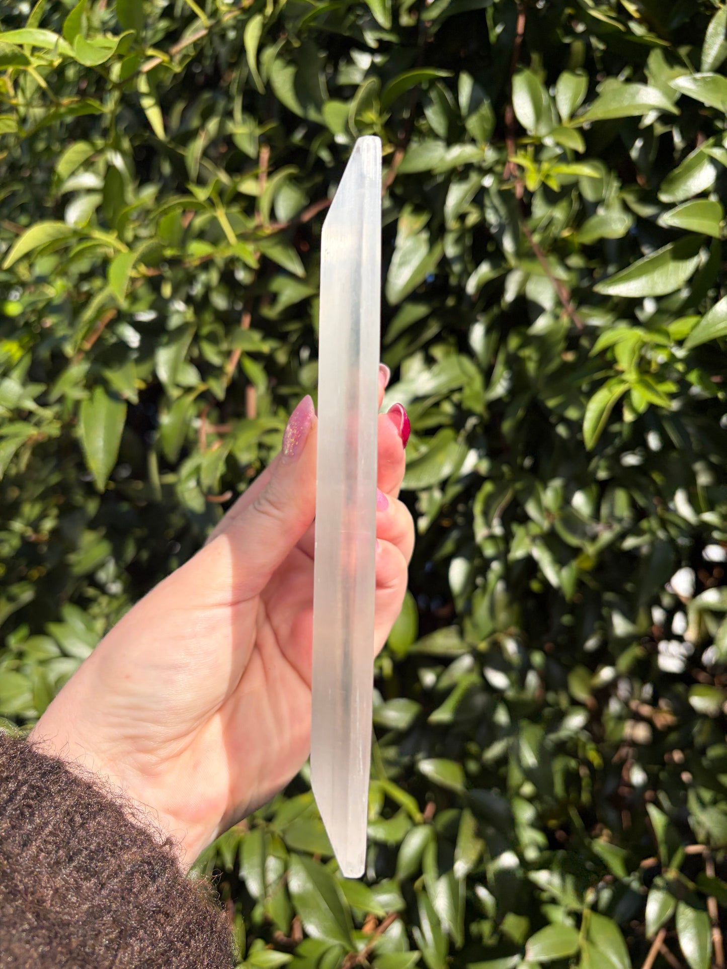 Selenite Rectangle Tray A