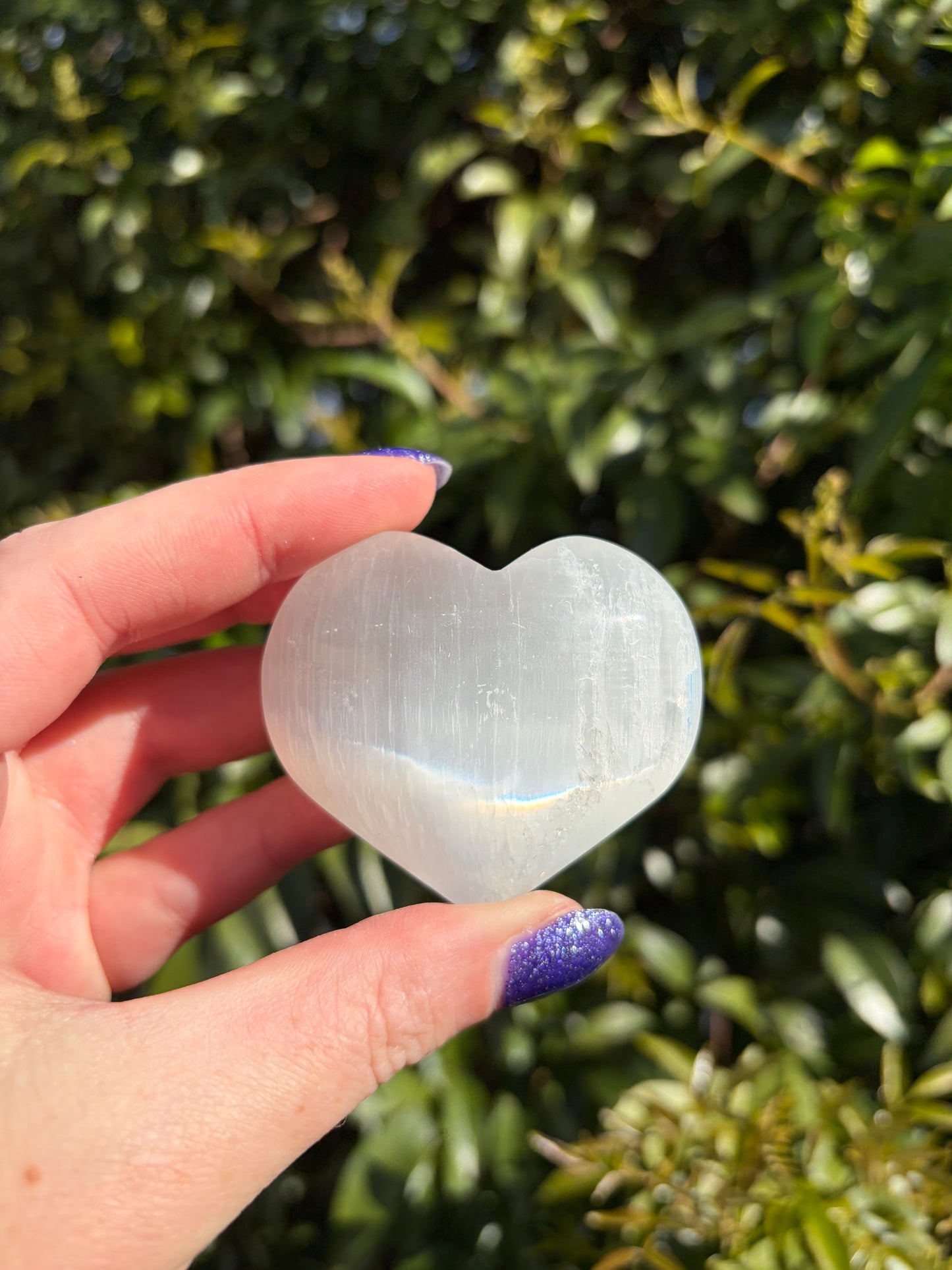 Selenite Fairy Heart Small