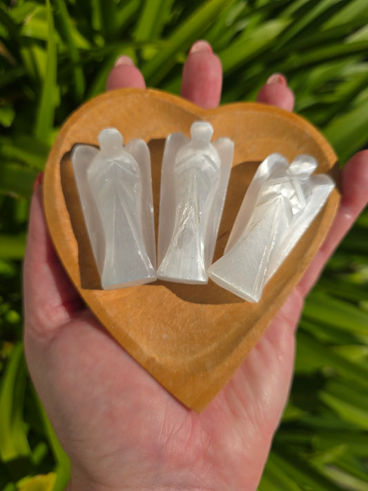 Selenite Medium Angel