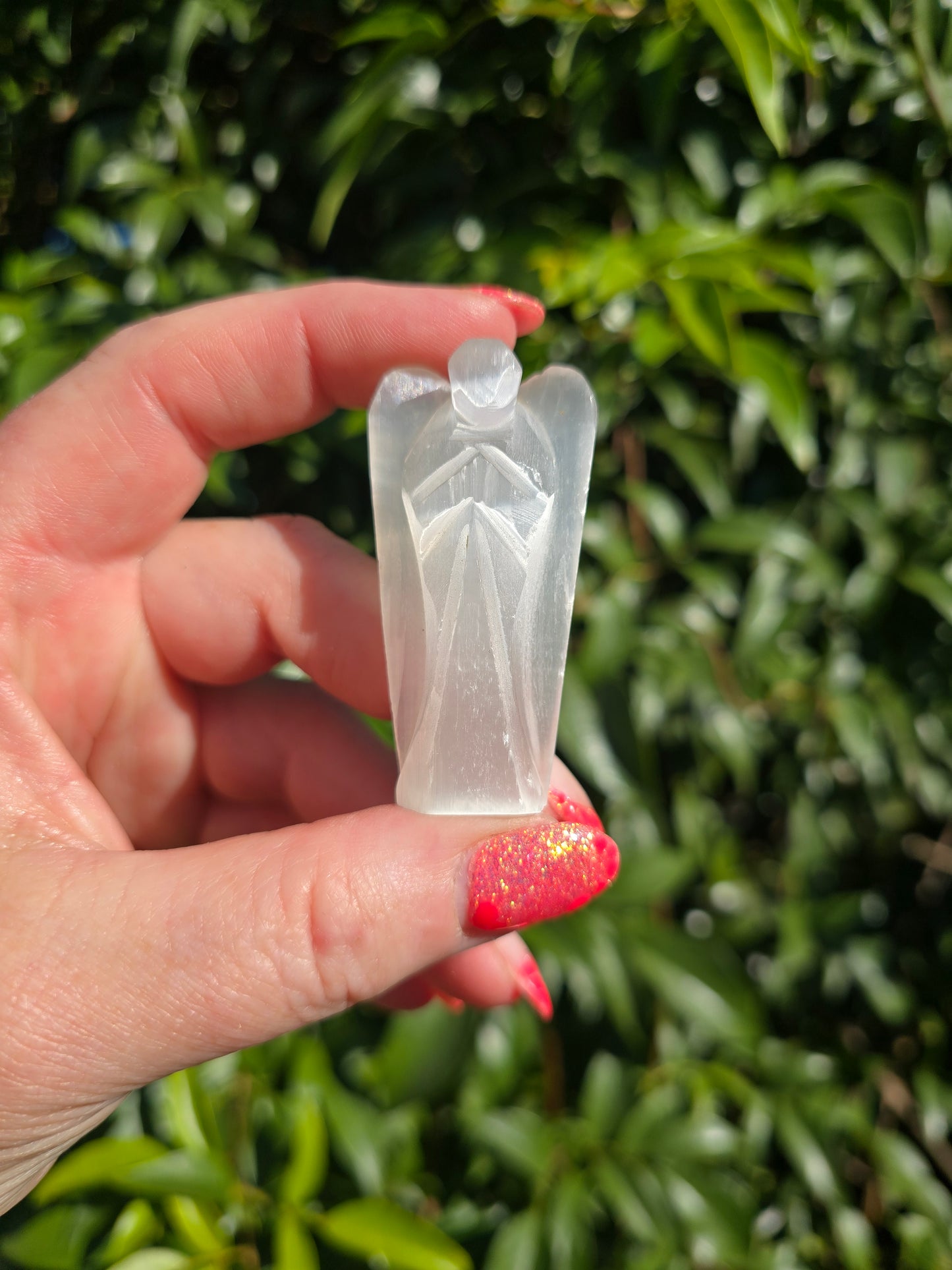 Selenite Medium Angel