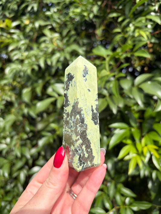 Serpentine & Pyrite Point A