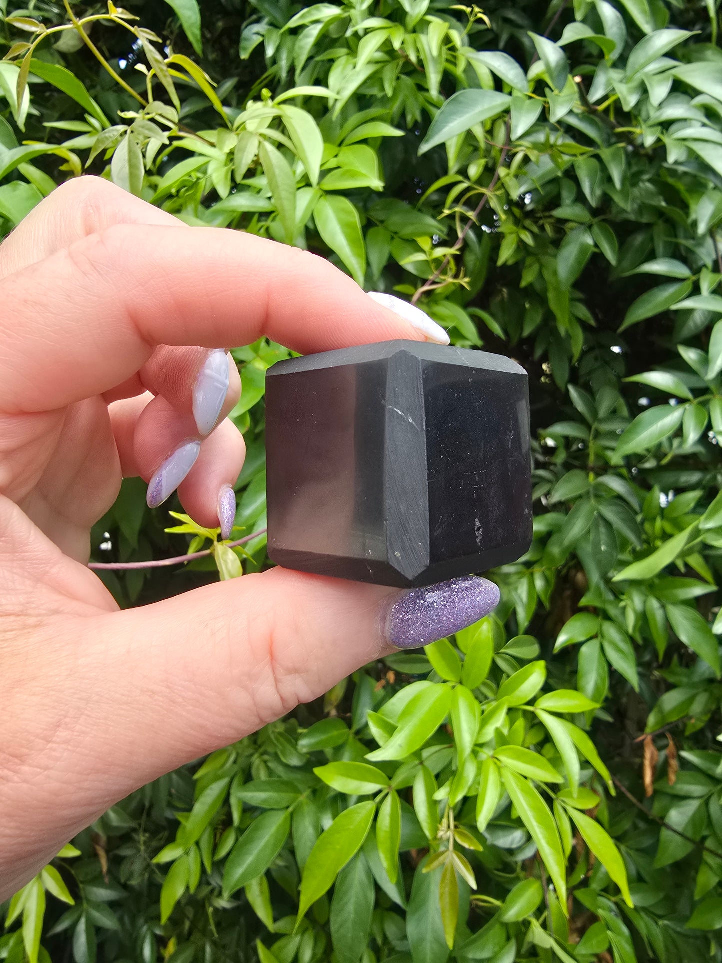 Shungite Polished Cube Small