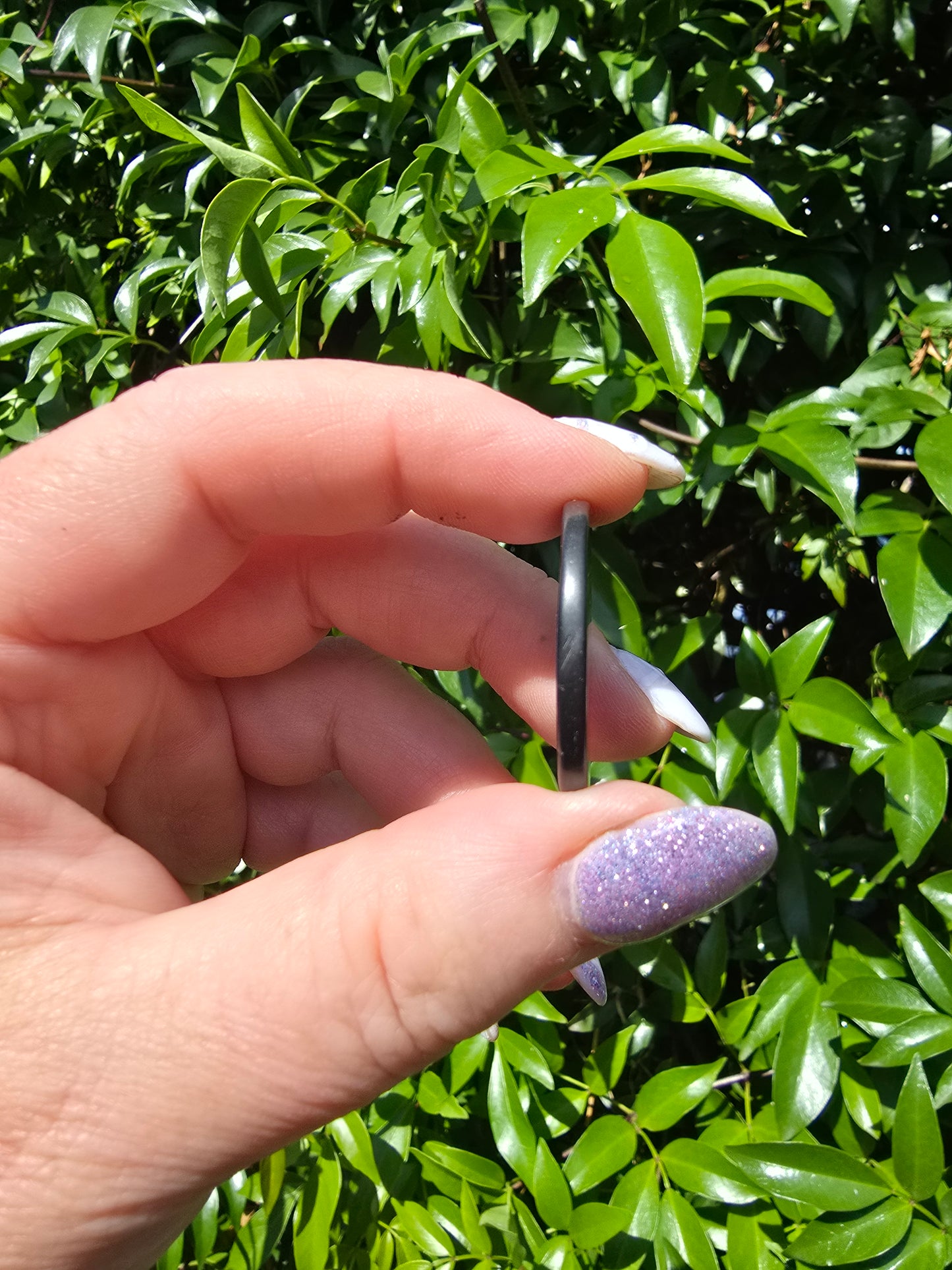 Shungite Round Phone Tab