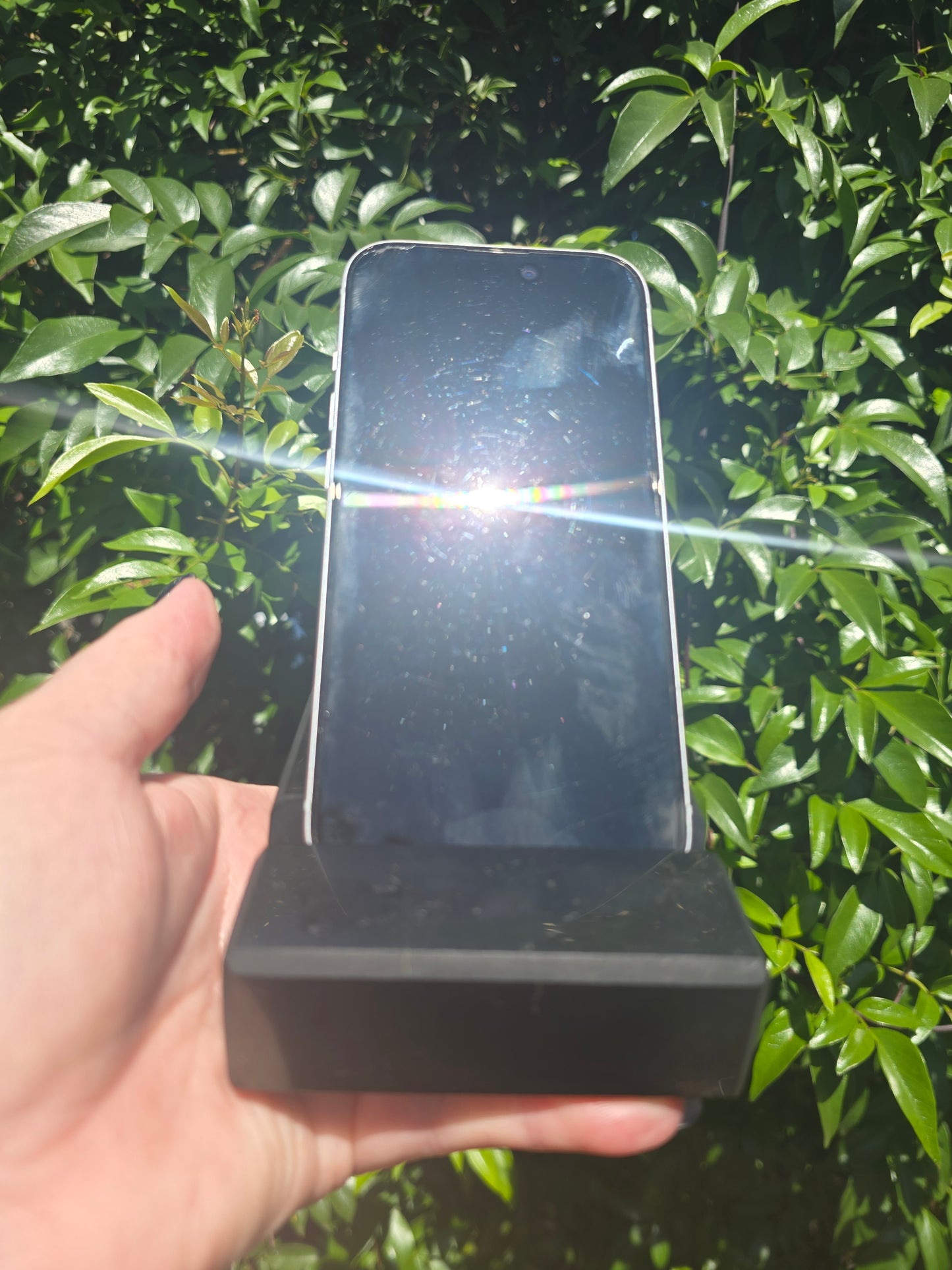 Shungite Polished Phone Holder