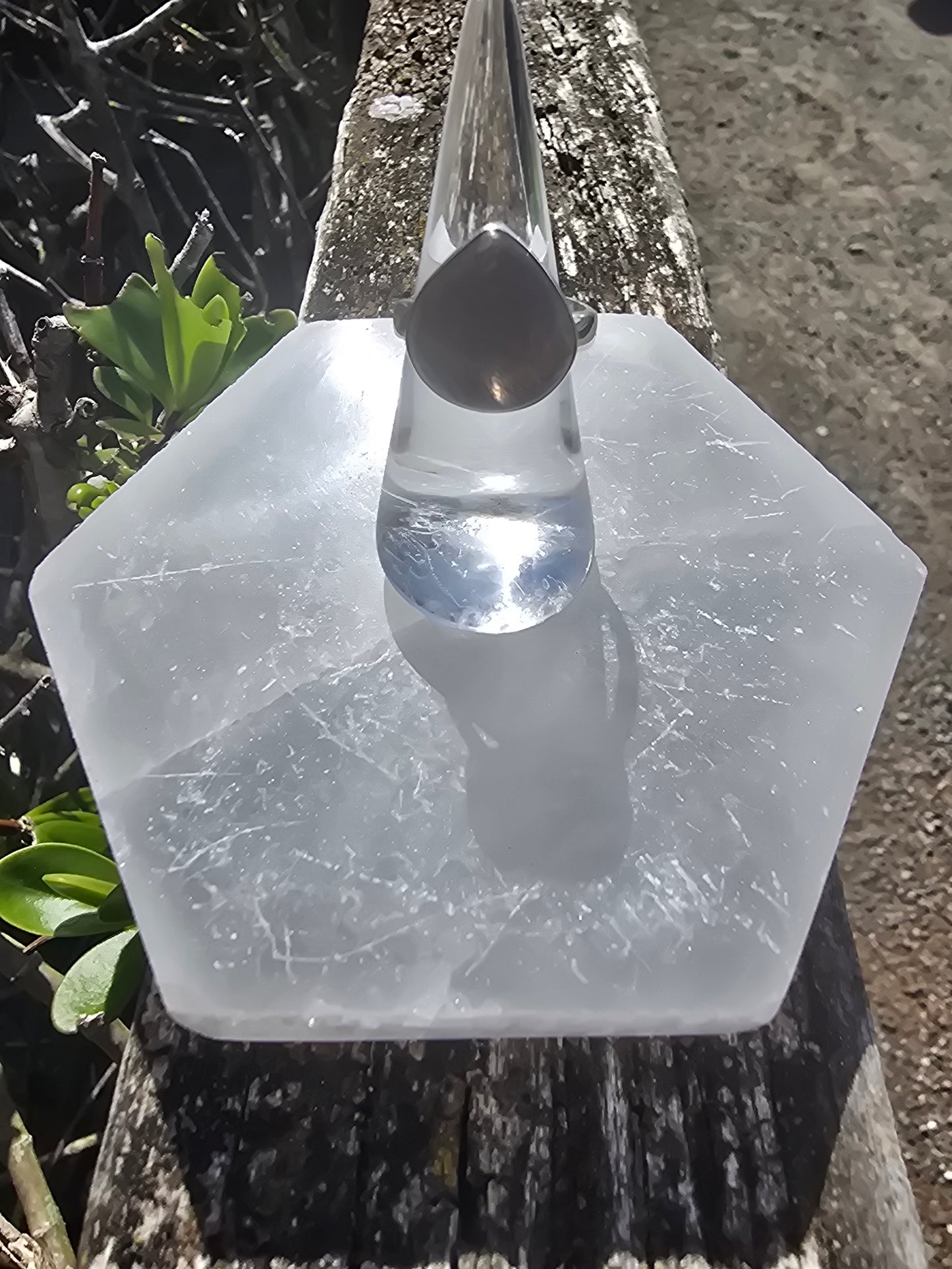 Silver Sheen Obsidian | Polished Sterling Silver Ring B