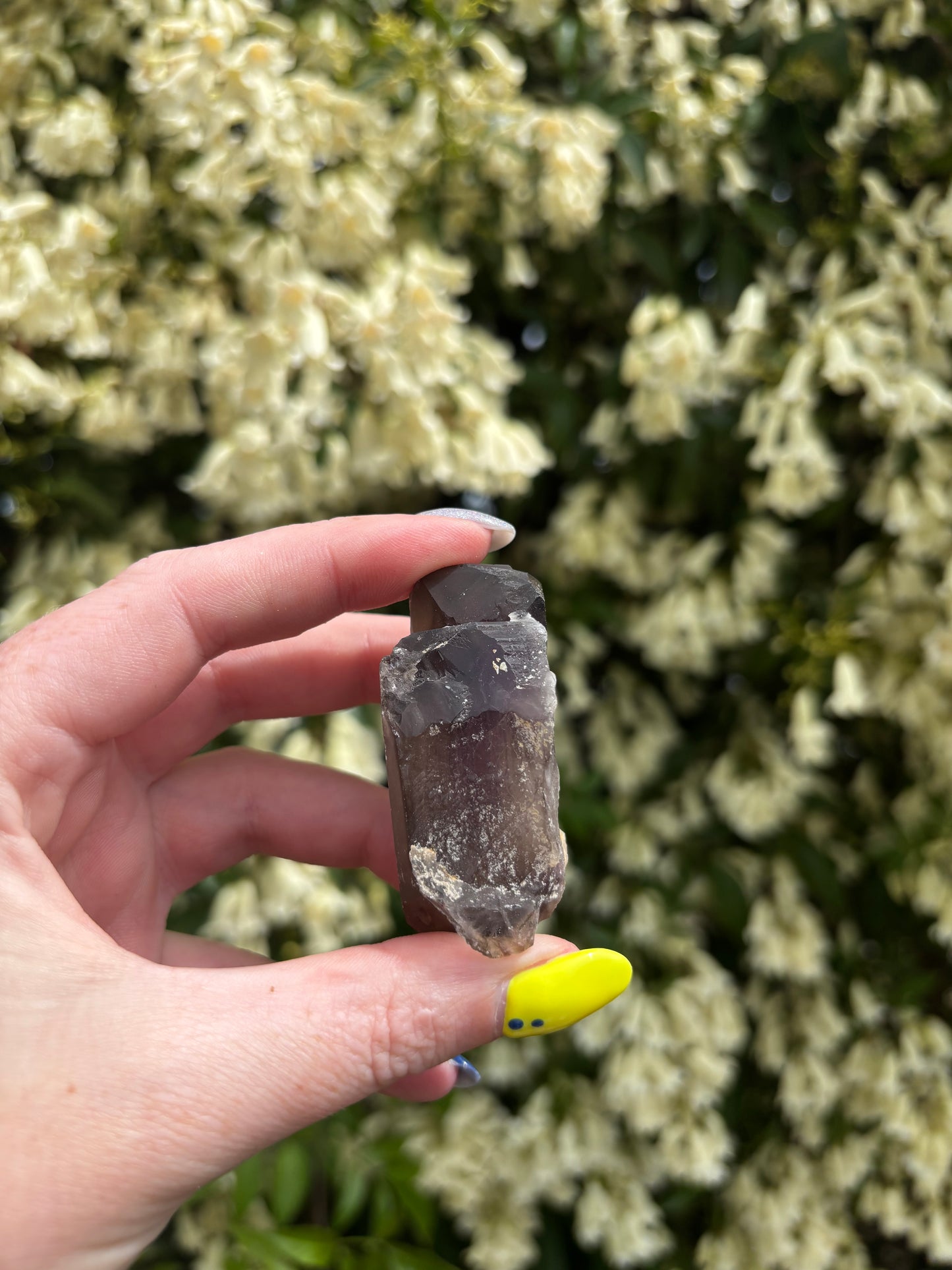 Smoky Amethyst Elestial Piece B