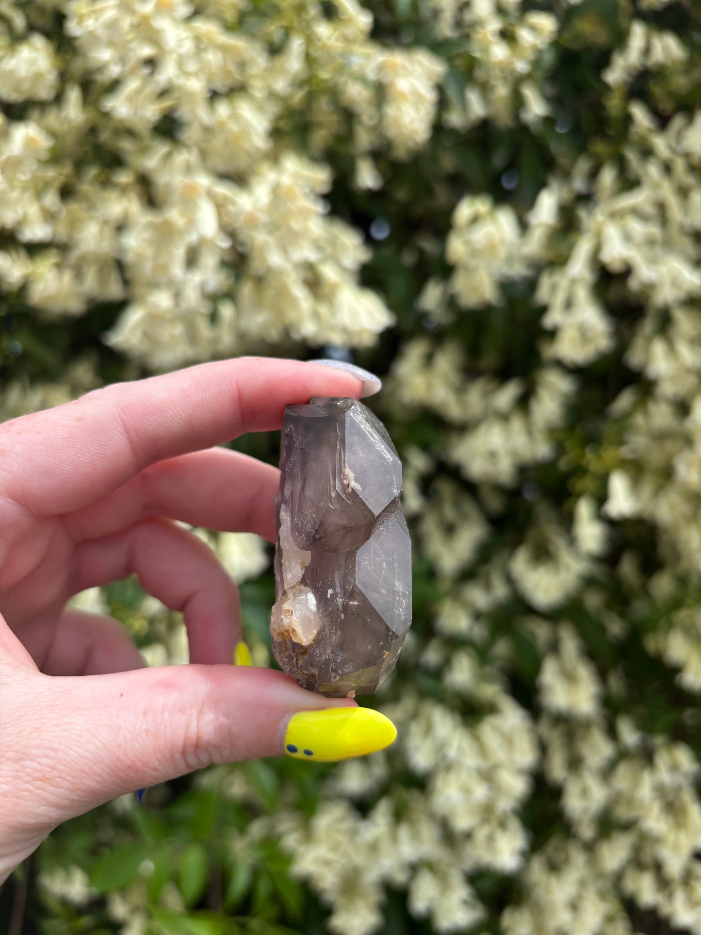 Smoky Amethyst Elestial Piece B