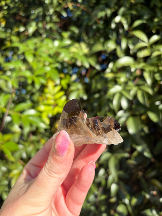 Smoky Quartz Cluster G