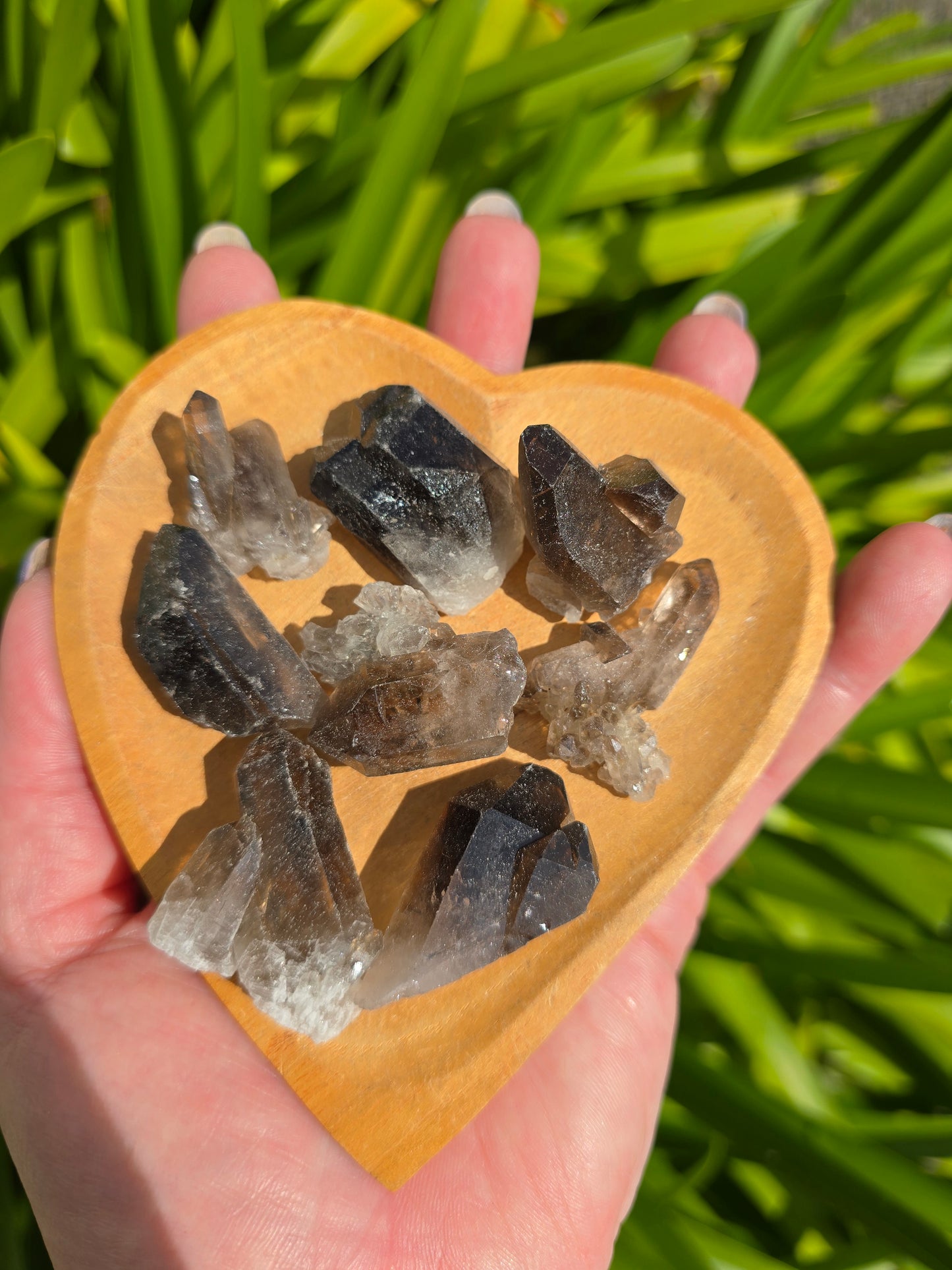 Smoky Quartz Small Cluster