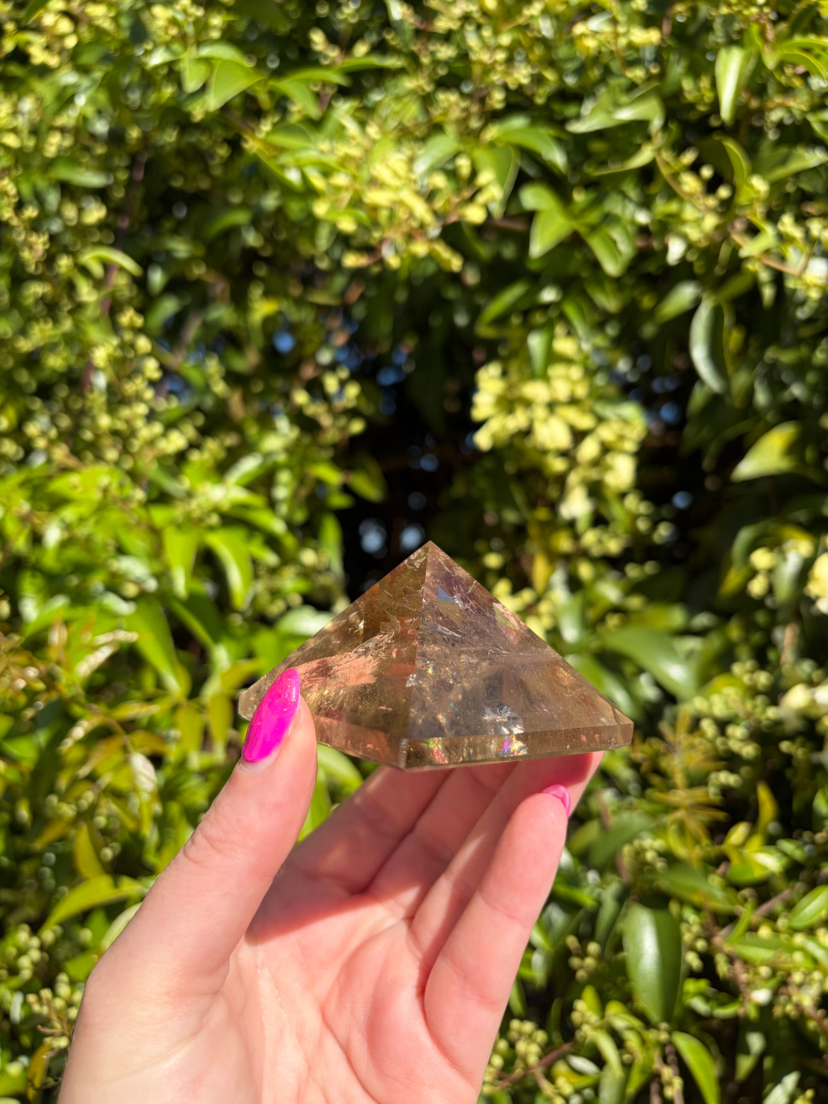 Smoky Quartz Pyramid A