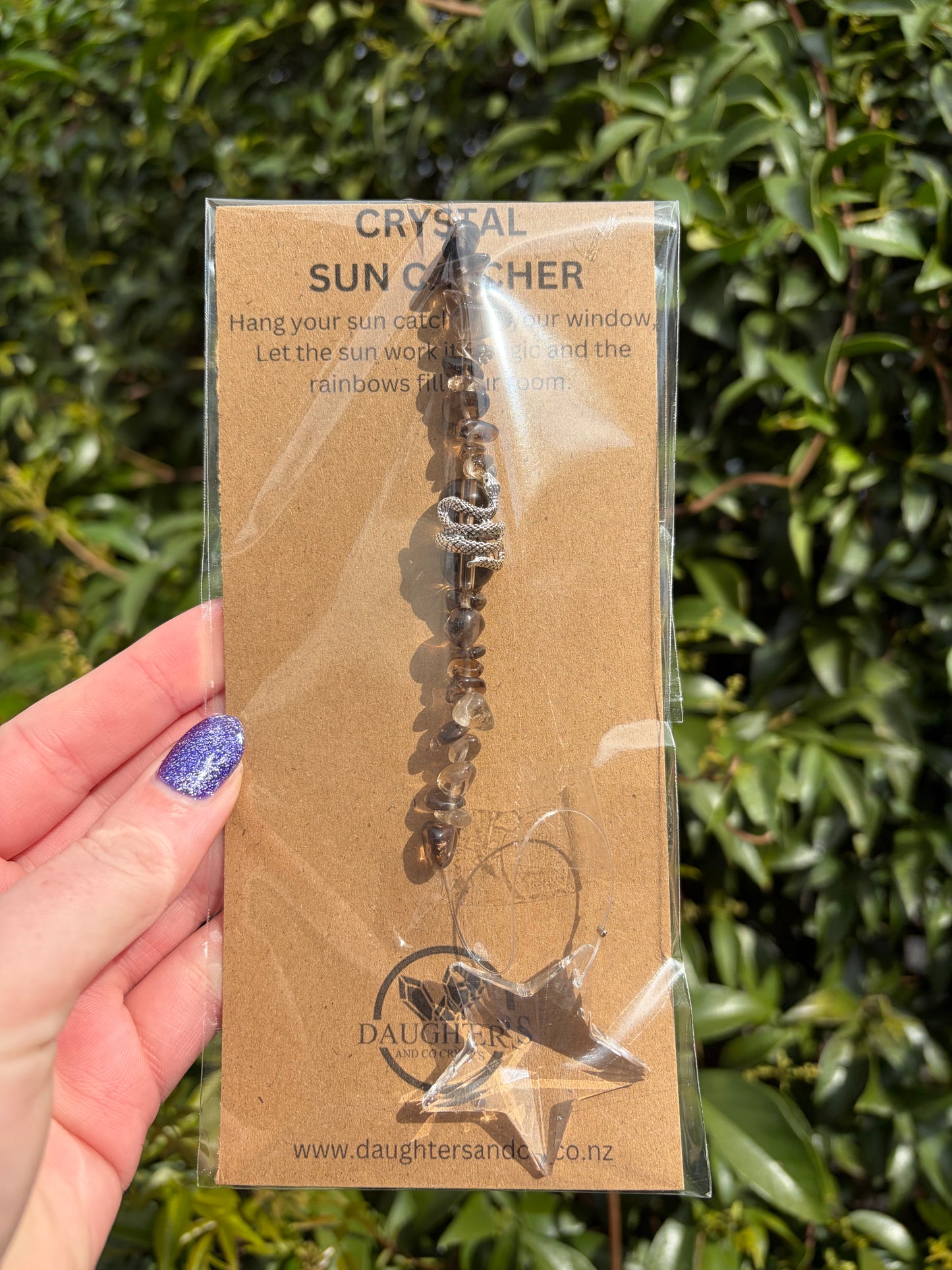 Smoky Quartz | Star Sun Catcher