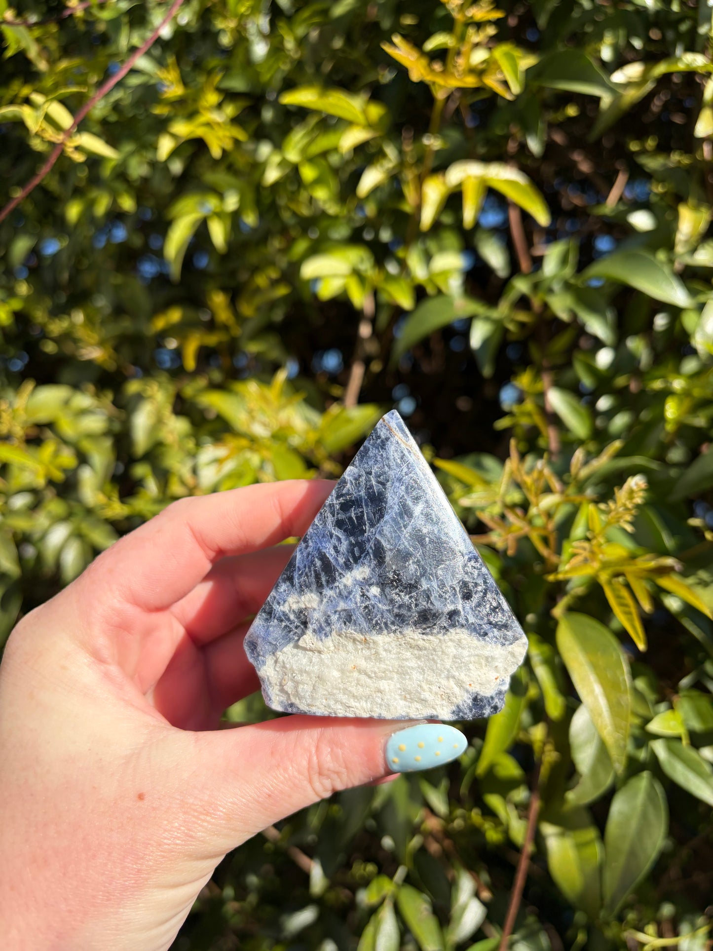 Sodalite Semi Polished Point B
