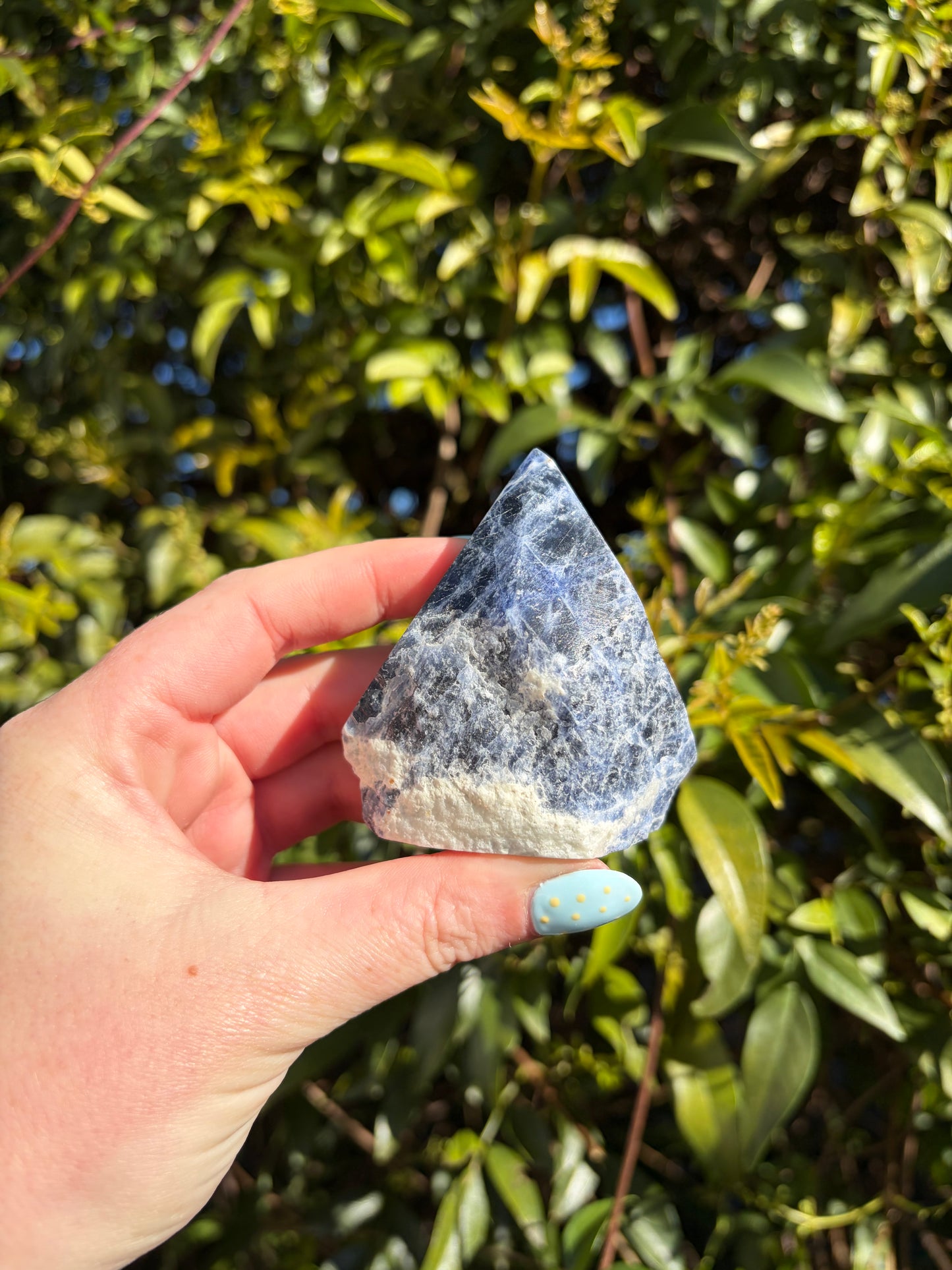 Sodalite Semi Polished Point B