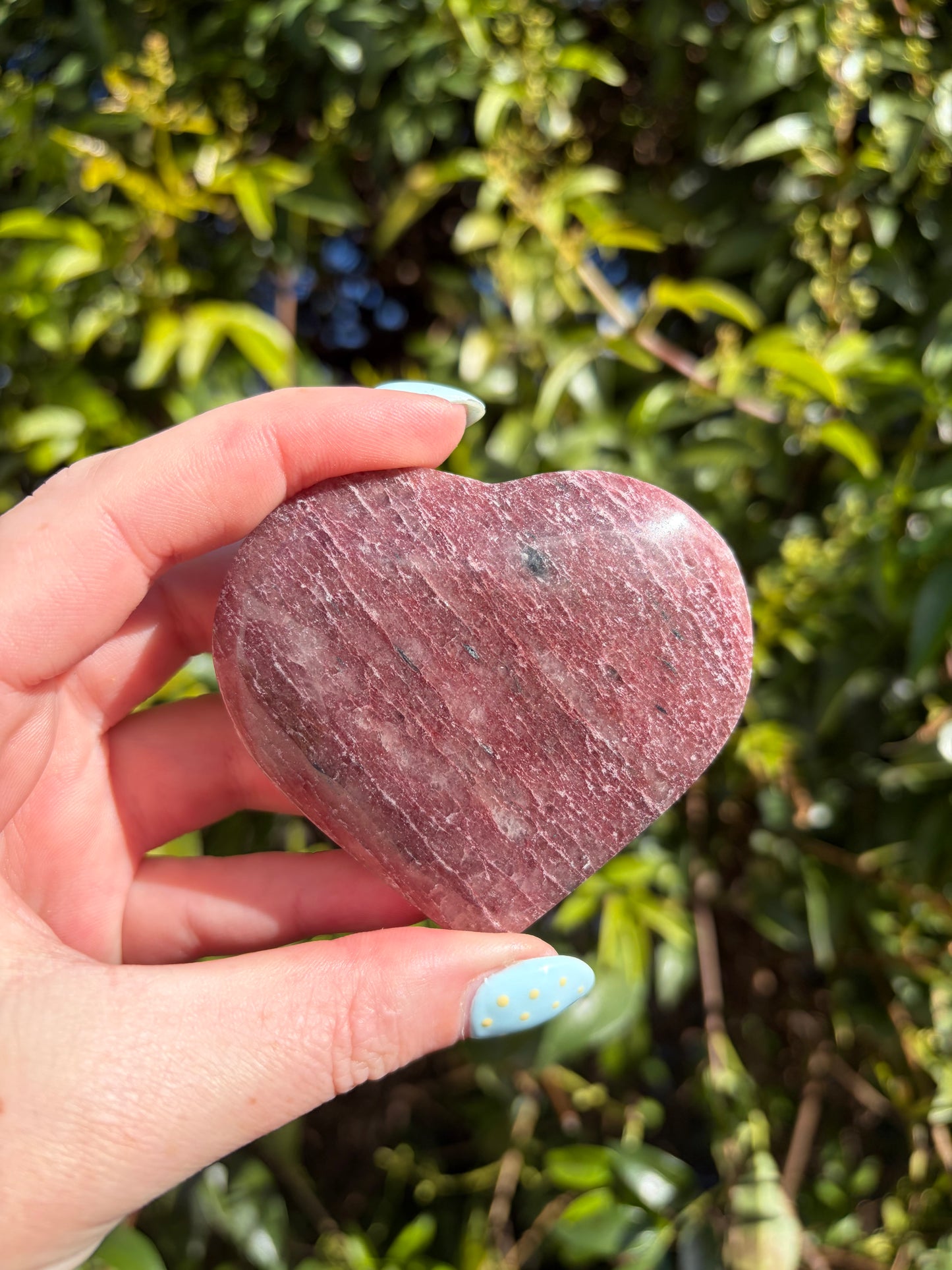 Strawberry Quartz Heart A
