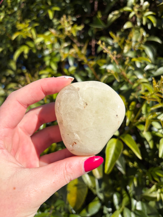 Sulphur Quartz Tumbled Stone Large C