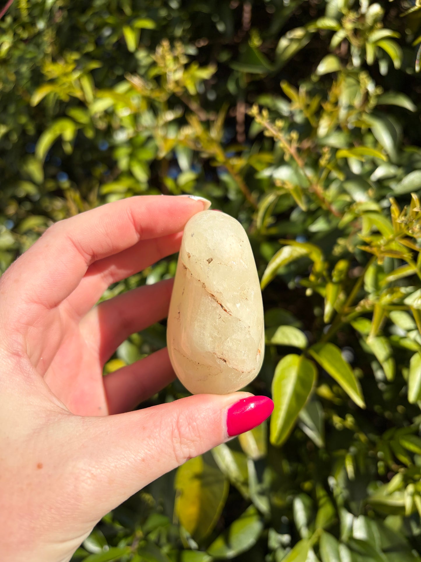 Sulphur Quartz Tumbled Stone Large C
