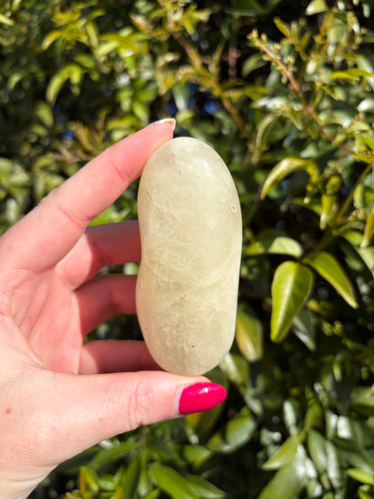 Sulphur Quartz Tumbled Stone Large D