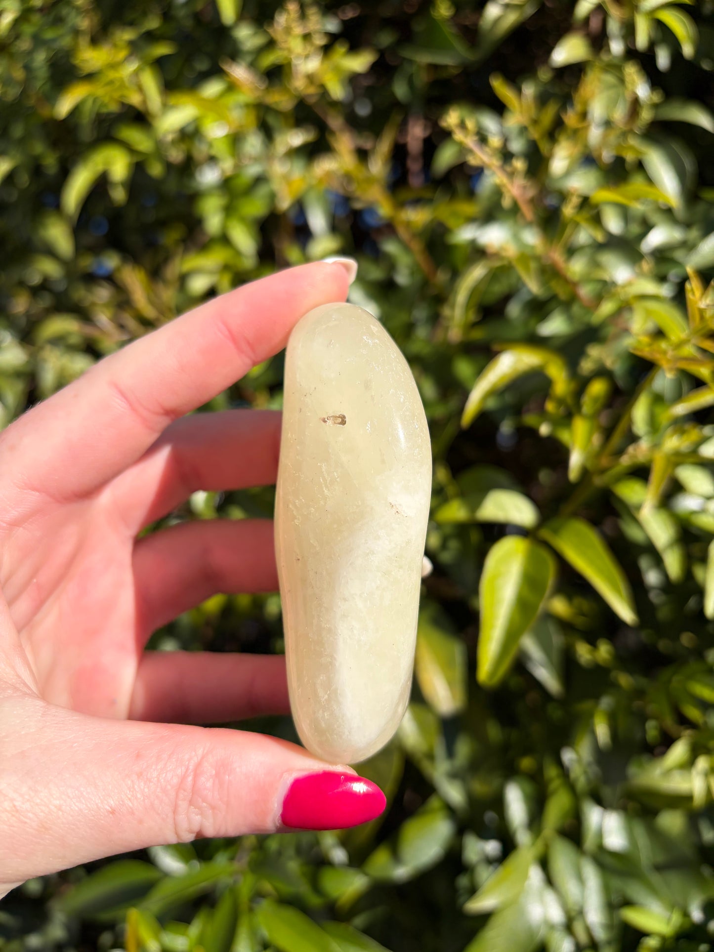 Sulphur Quartz Tumbled Stone Large D