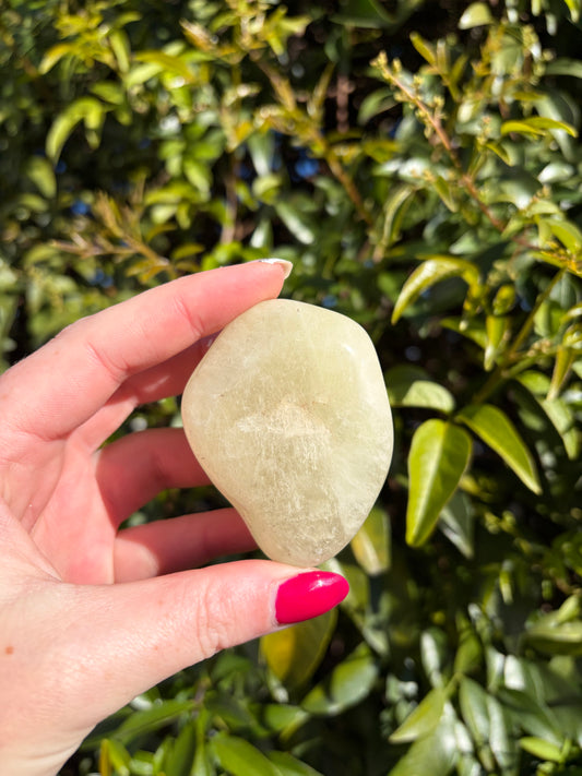Sulphur Quartz Tumbled Stone Large F