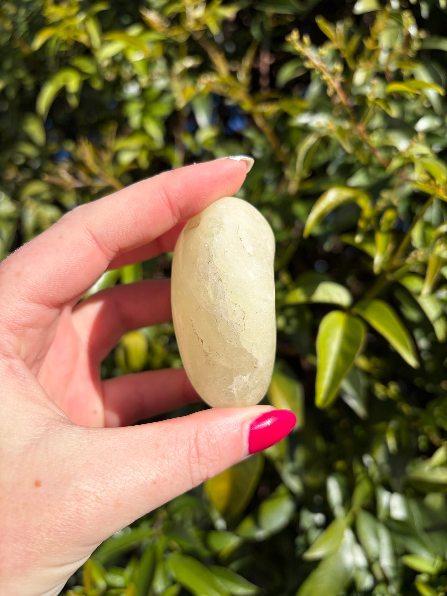 Sulphur Quartz Tumbled Stone Large F