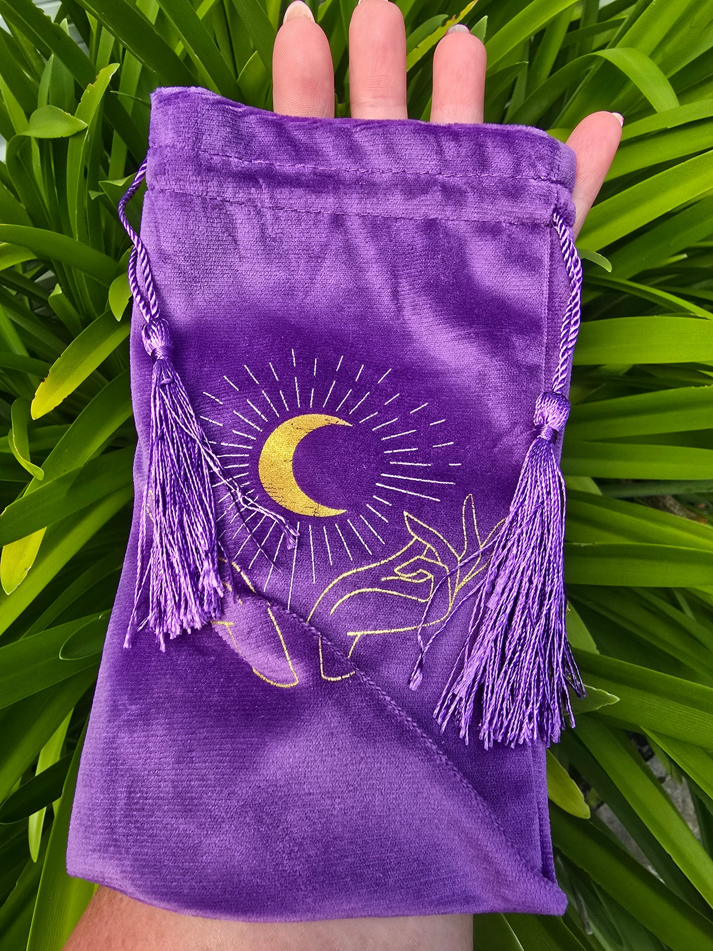 Purple Tarot Pouch