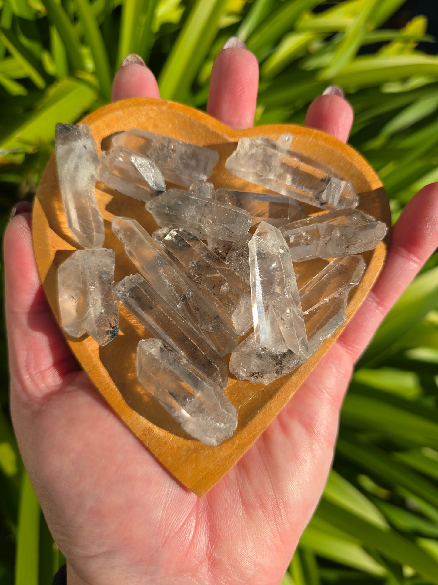 Tibetan Quartz Rough Point Small