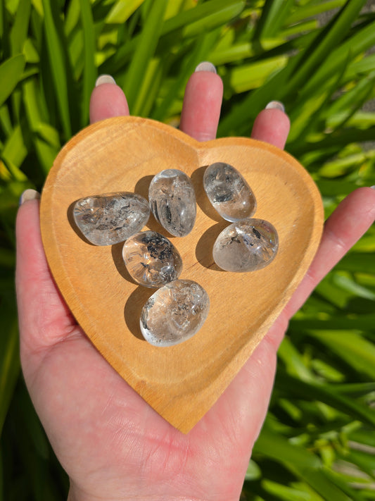 Tibetan Quartz Tumbled Stone