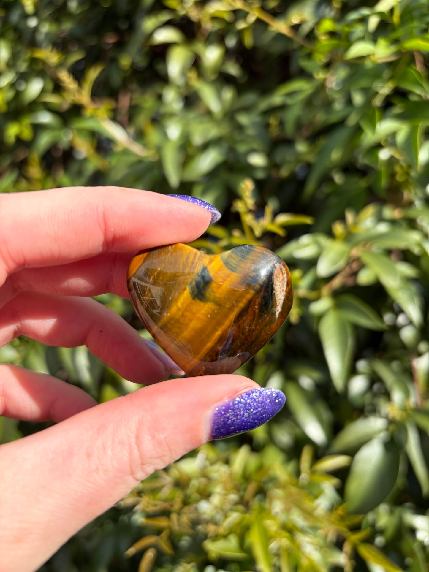 Tigers Eye Heart A