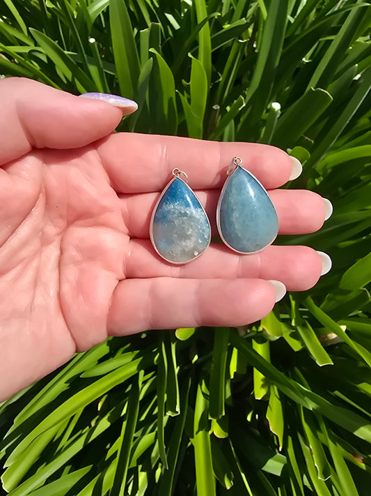 Trolleite | Tear Drop Sterling Silver Pendant