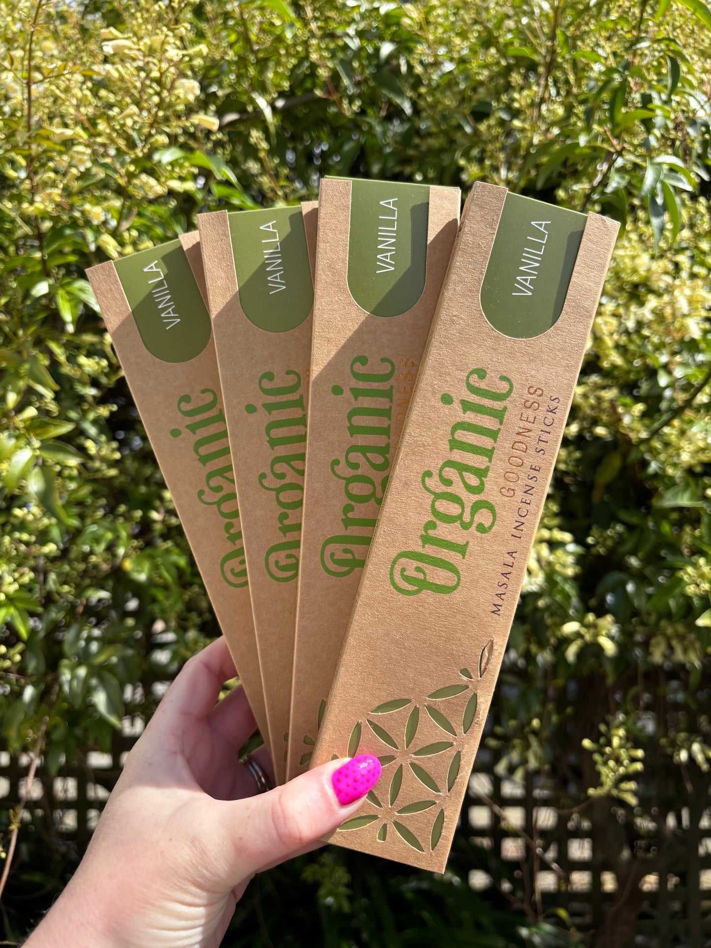 Vanilla Organic Incense Sticks