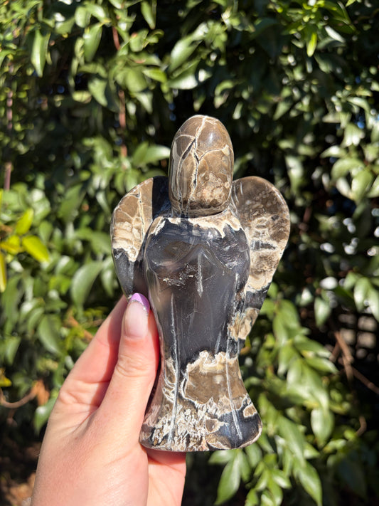 Volcano Agate XLarge Angel B