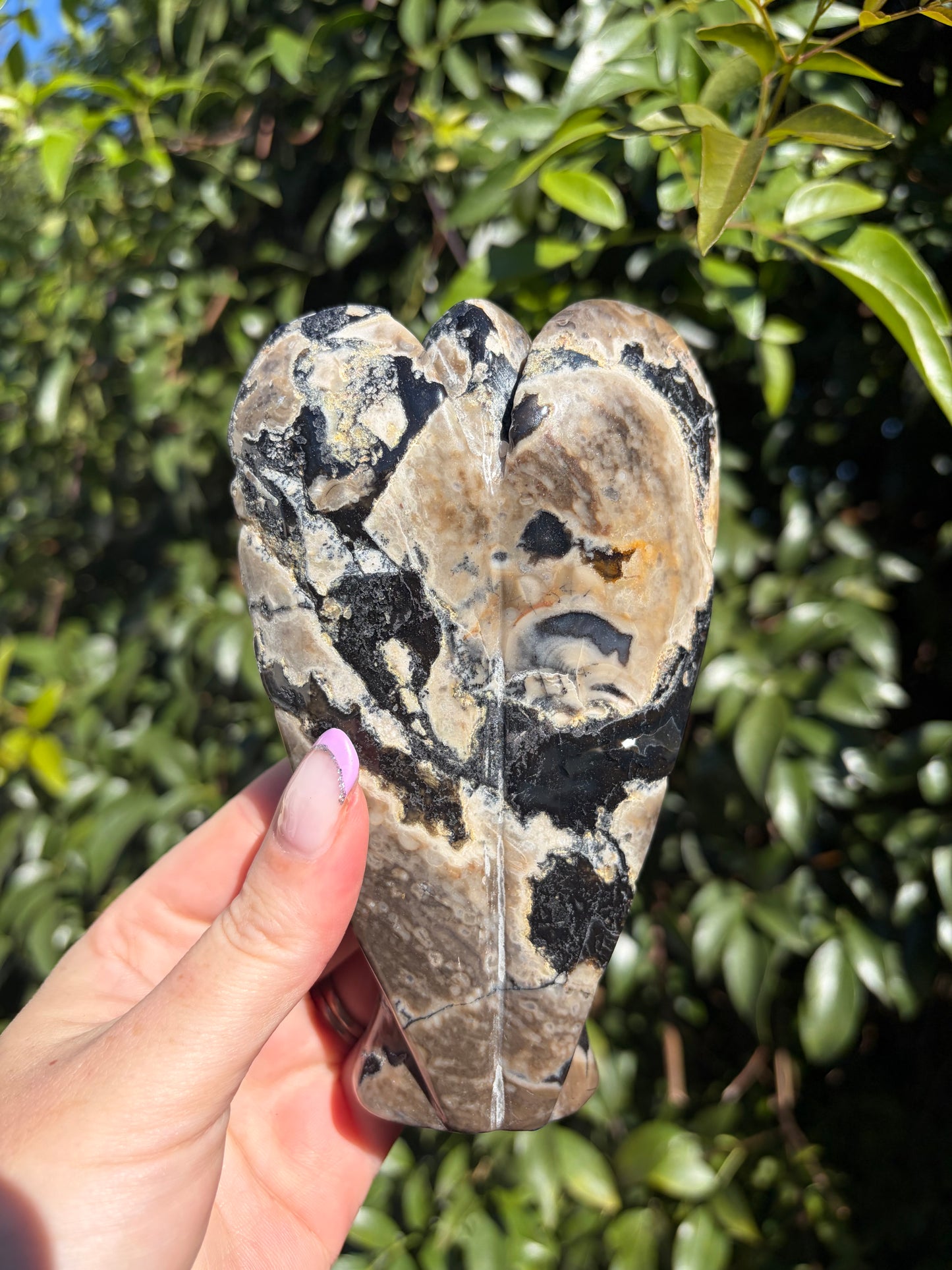 Volcano Agate XLarge Angel D