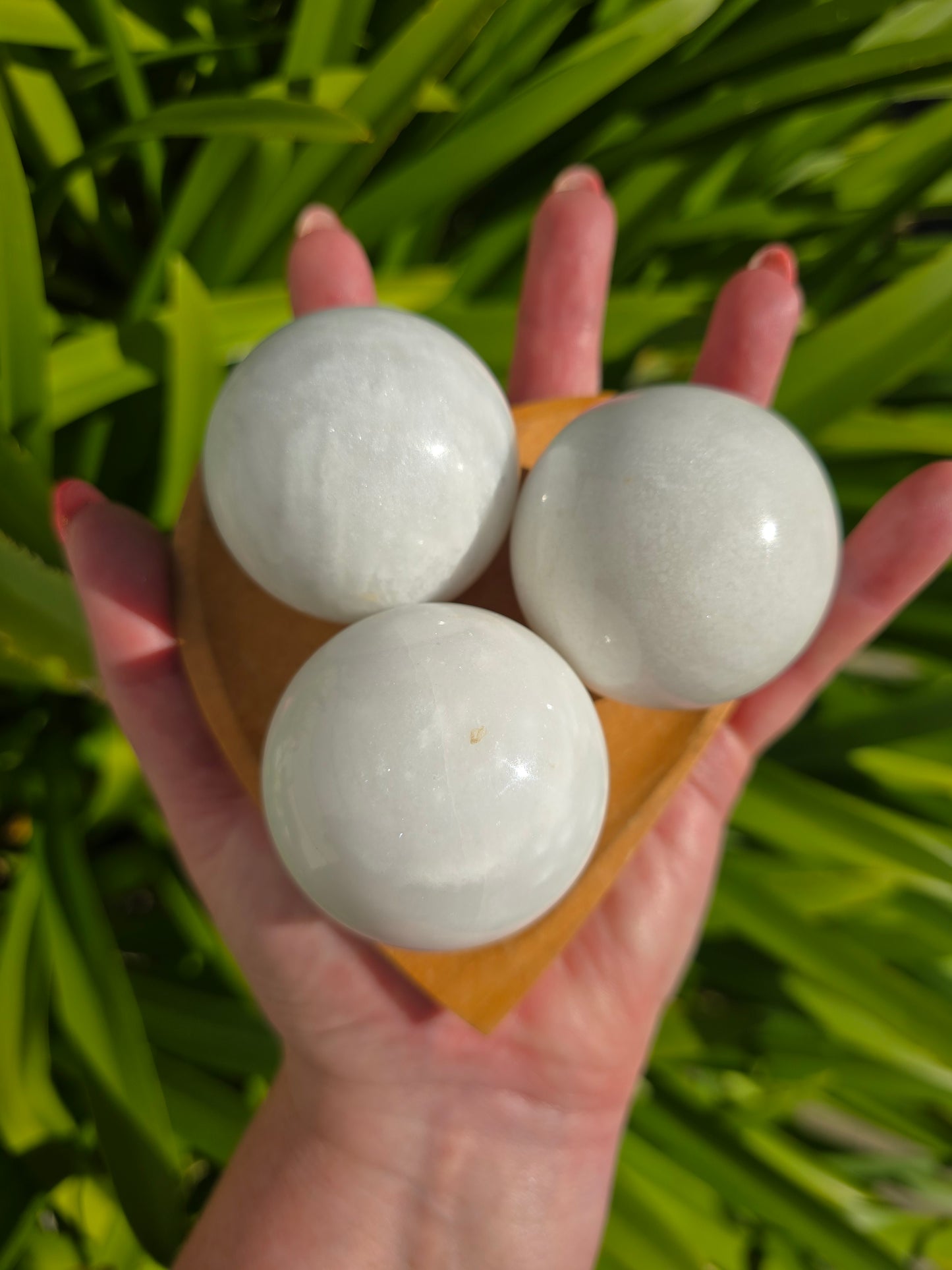 White Marble Sphere