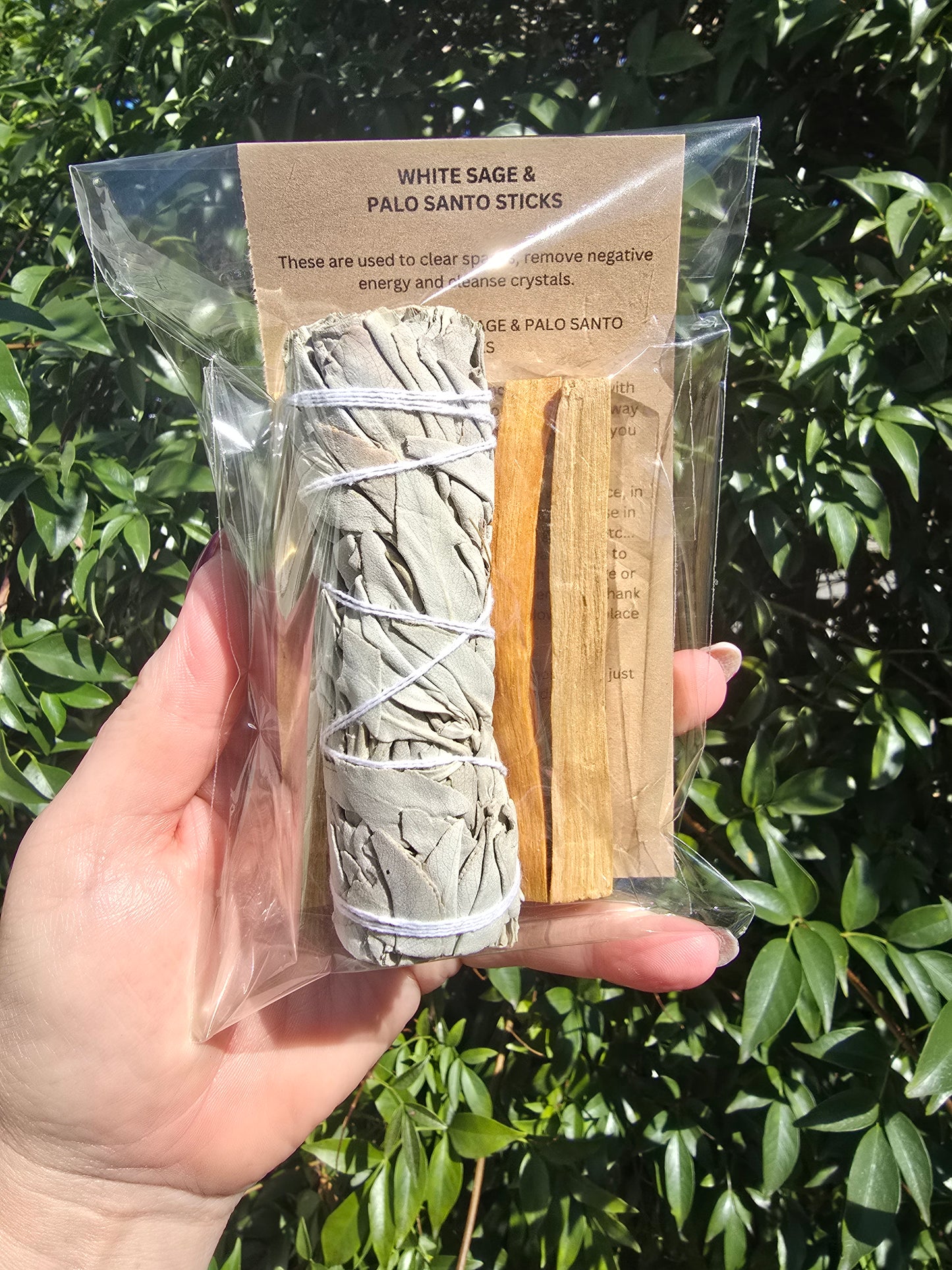 White Sage & 5x Palo Santo Stick Bundle