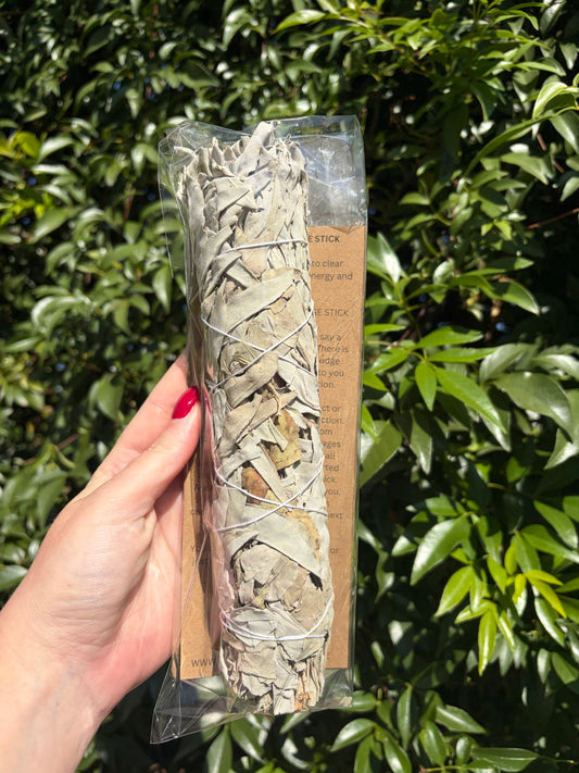 White Sage Smudge Stick Large 9inch