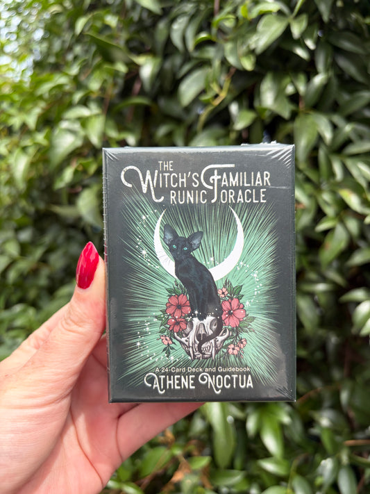 The Witchs Familiar Runic Oracle Cards | Pocket Edition