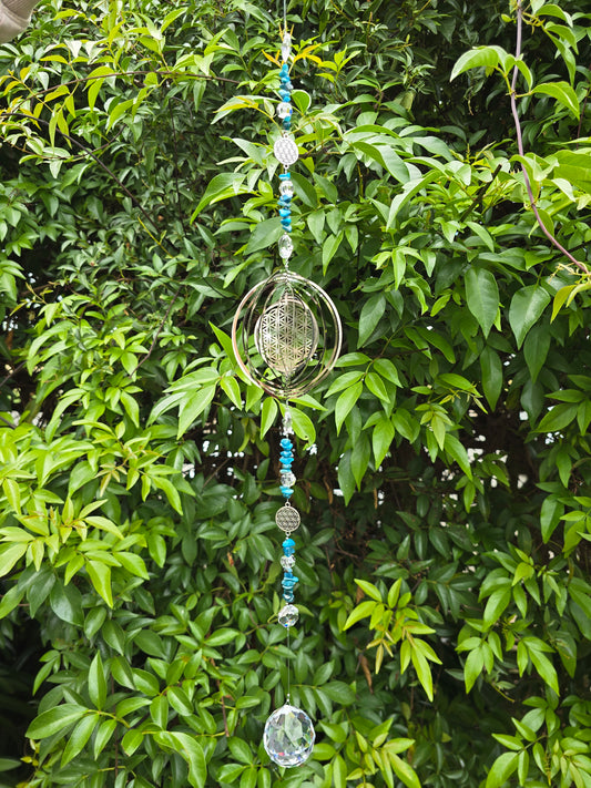 Apatite | XLarge Sphere Sun Catcher