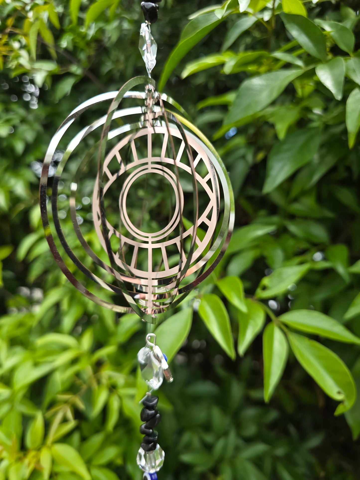 Black Obsidian | XLarge Sphere Sun Catcher