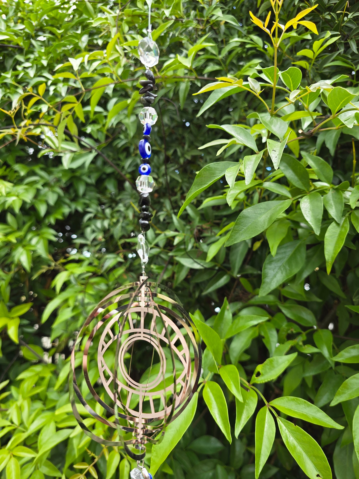 Black Obsidian | XLarge Sphere Sun Catcher