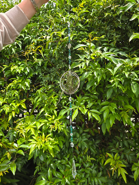 Malachite | Xlarge Point Sun Catcher
